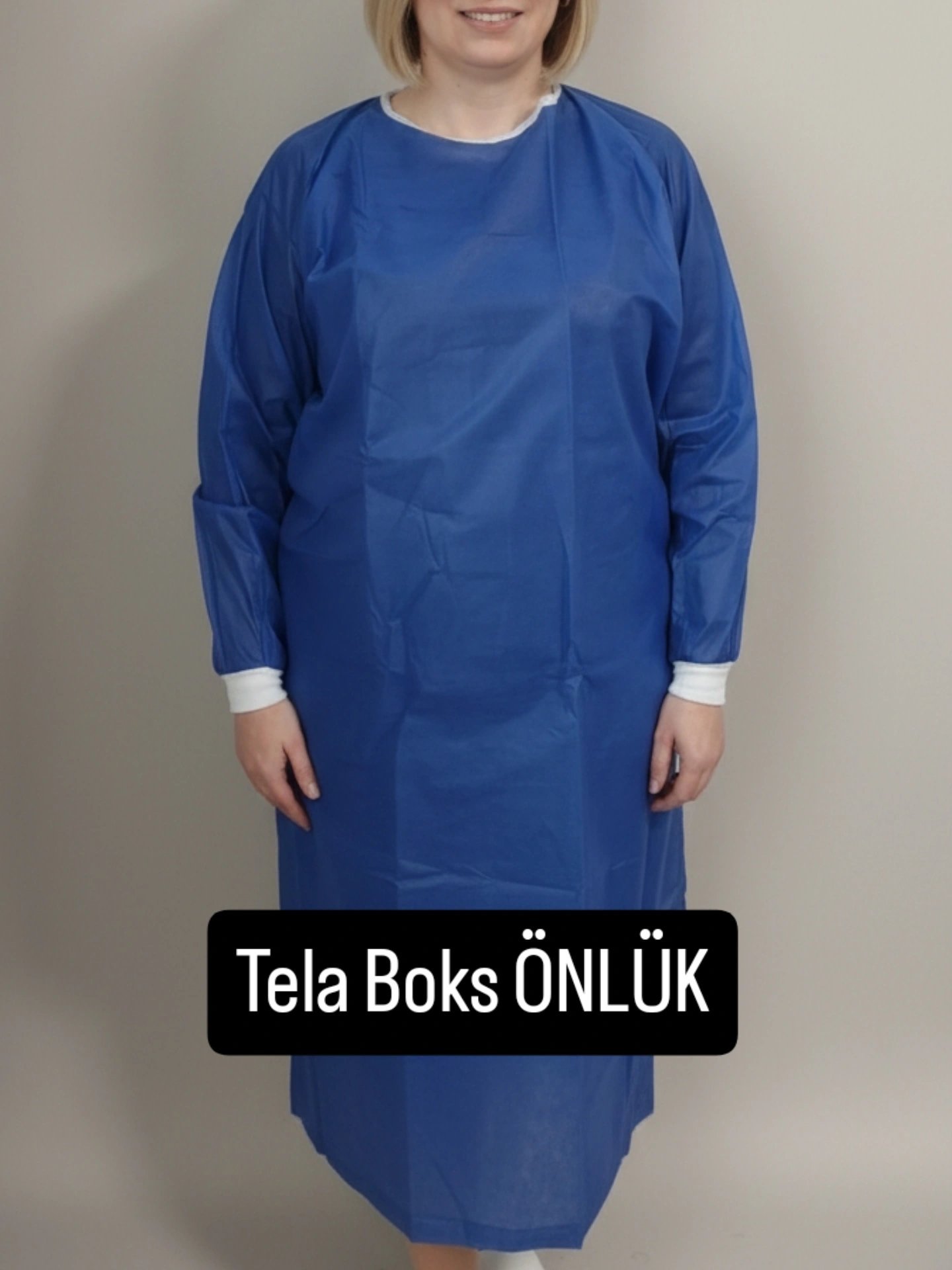 BOKS ÖNLÜK MAVİ KOLLAR RİBANALI 40 GR