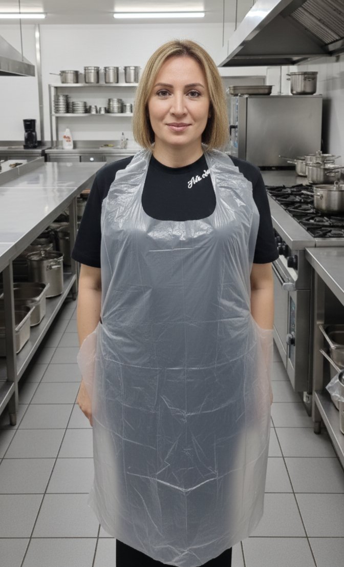NAYLON ÖNLÜK P.P BEYAZ 1000 Lİ PAKET